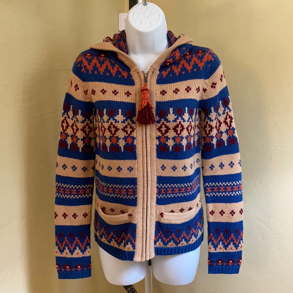 Sparrow Mohawk zip sweater